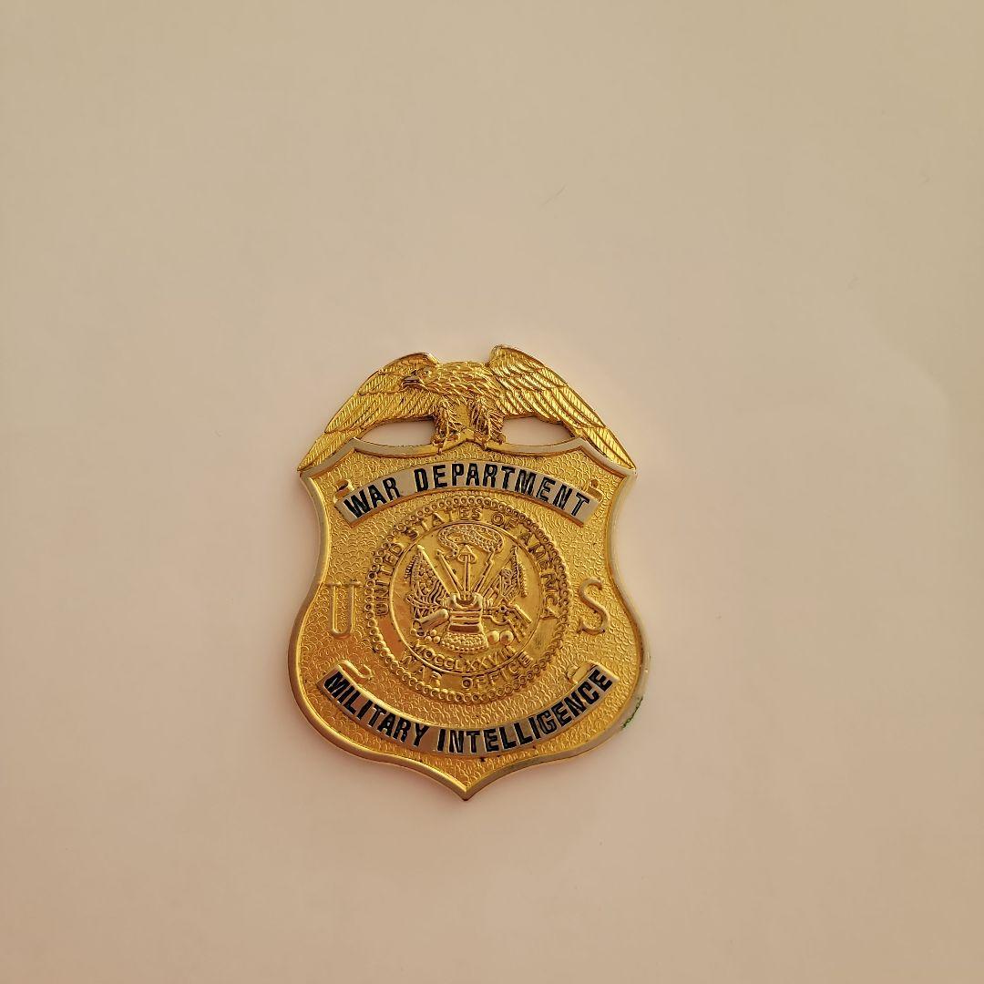 ミリタリー Military アメリカ 対敵諜報部隊(CIA,スパイ)バッジ