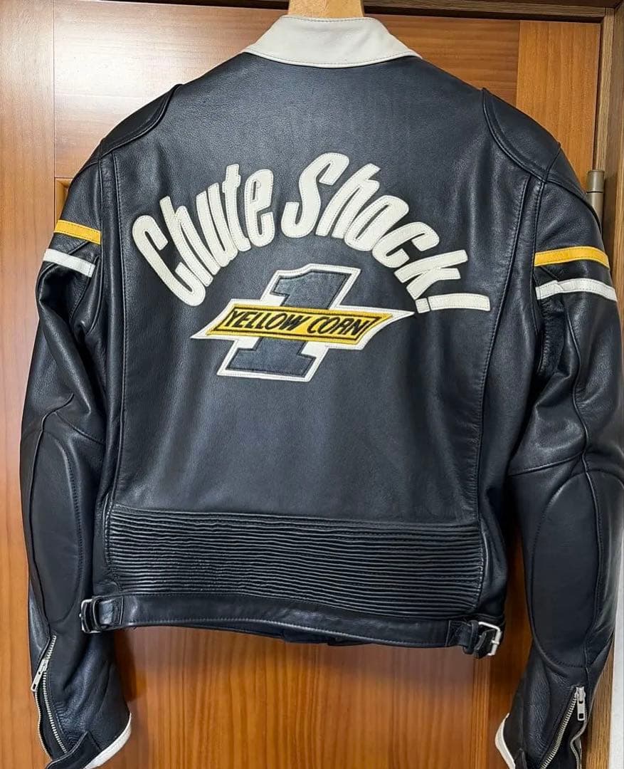 極美品/本革】イエローコーン レザージャケット Lサイズ 牛革 激レア