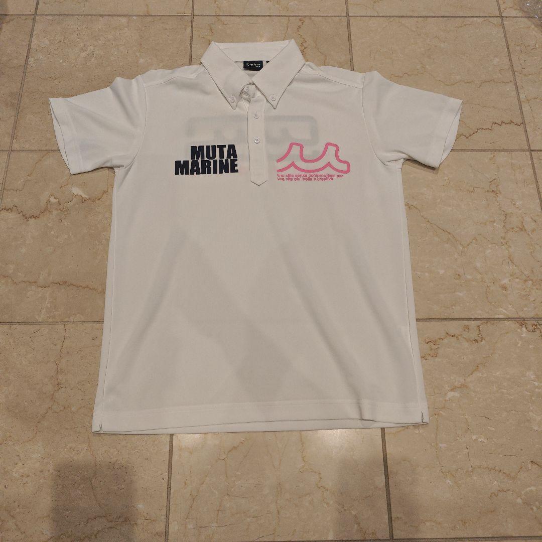 muta-marine ムータマリン ボックスロゴ ポロシャツ muta（ムータ） ボックスロゴ ポロシャツ(全3色) : Golffreaks(ゴルフ