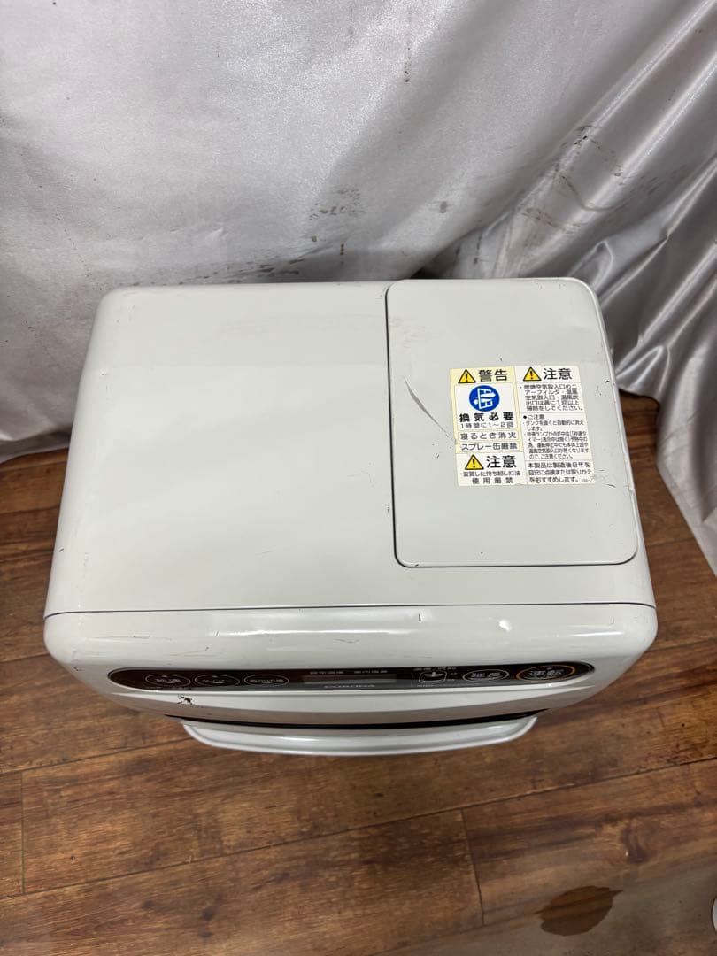 302コロナ 保証付 石油ファンヒーター メーカー修理品 ～12畳