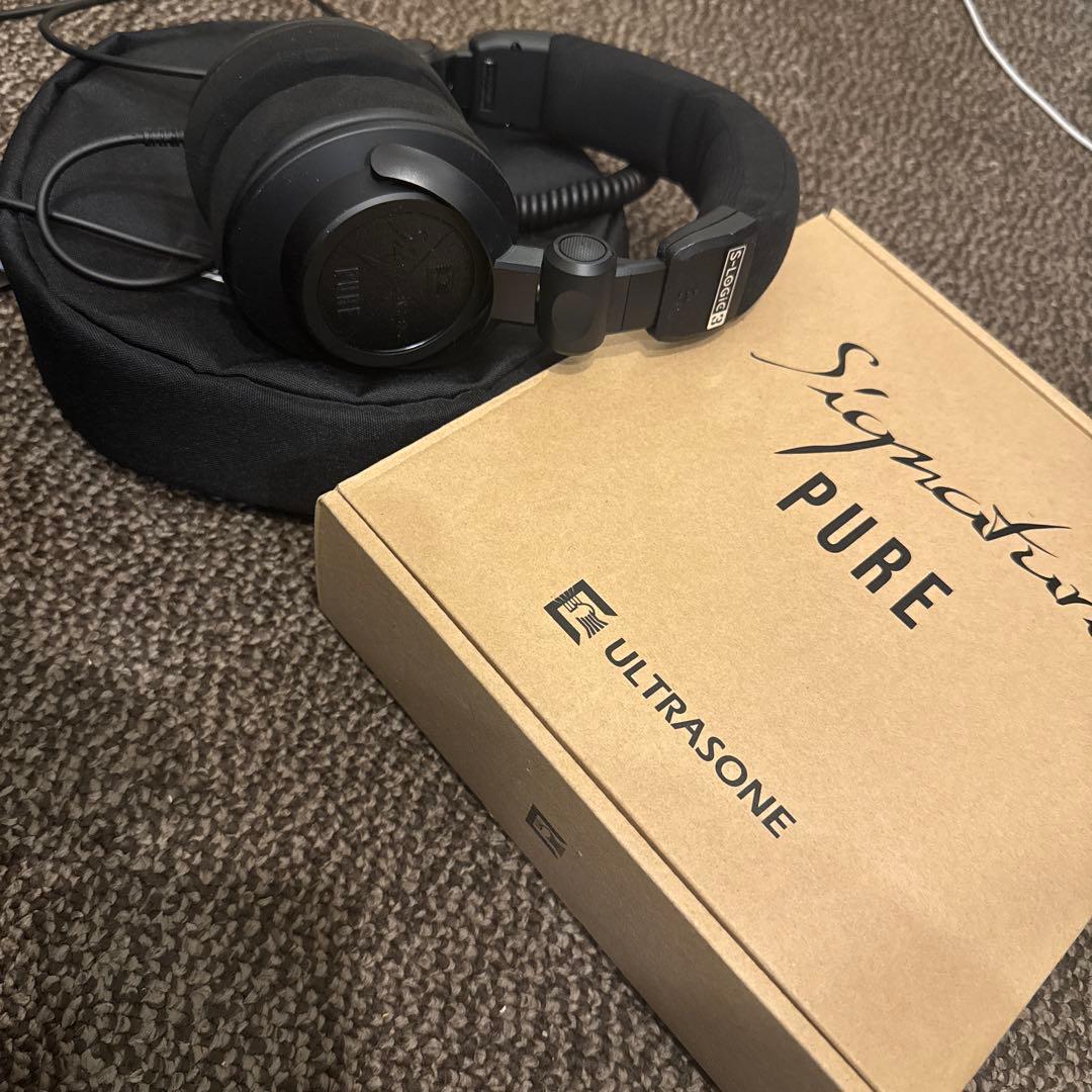 ULTRASONE Signature Pure ブラック Signature PURE BLACK｜ULTRASONE｜株式会社アユート PCパーツ・VR