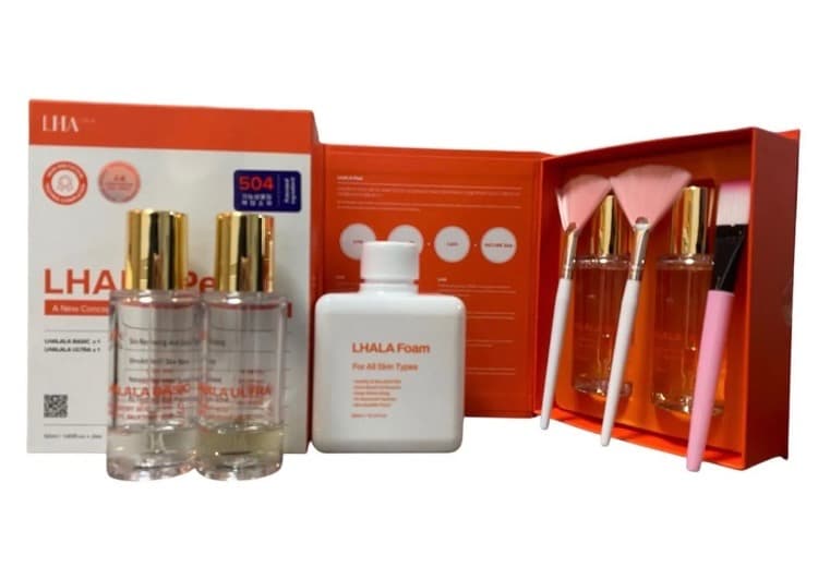 最新ララピールINCUBE504&H2SolFoam★BASIC★ULTRA LHA LALA Peel Set Basic & Ultraララピール 第4世代 低刺激