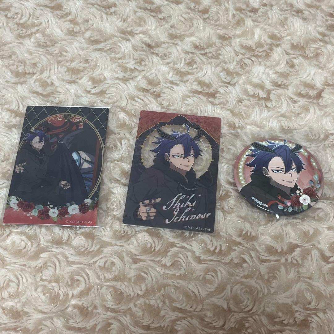 桃源暗鬼 天使と悪魔 クリアカード缶バッジ まとめ売り 一ノ瀬四季