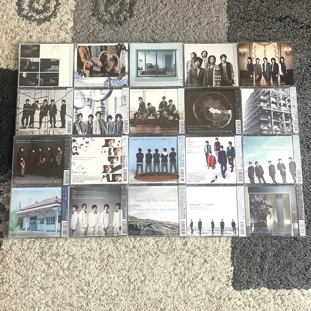 嵐 シングル CD FC限定 初回限定盤 通常盤 35枚セット まとめ売り
