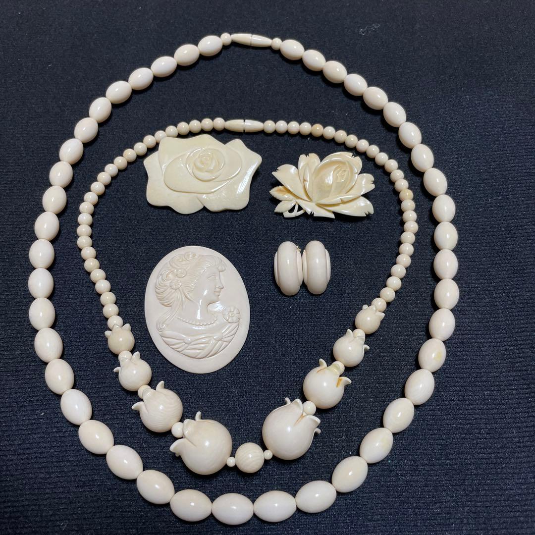 象牙調 アクセサリーおまとめ - メルカリ