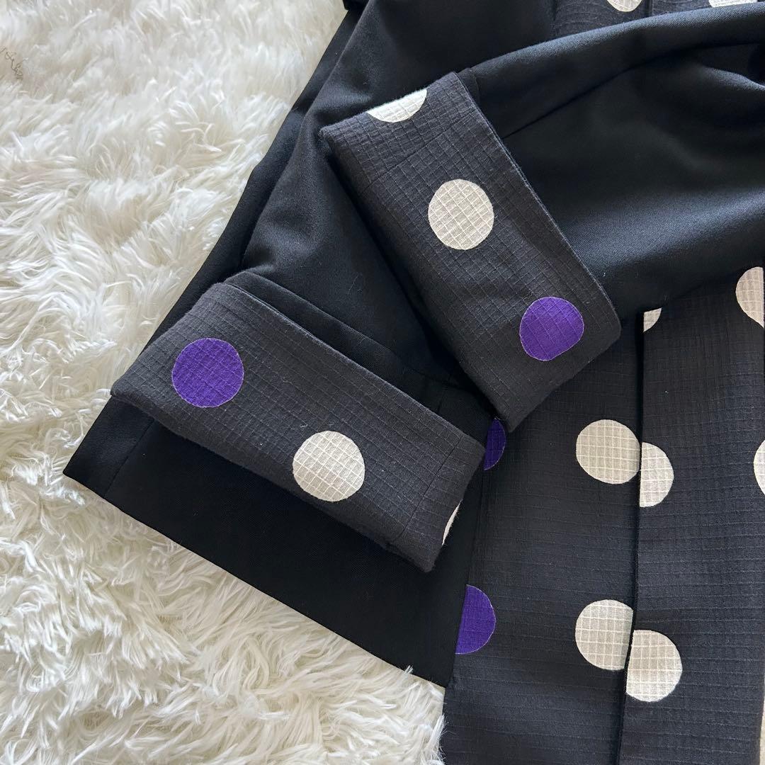 未使用　《希少》センソユニコ　羽織り　長袖　シャツ　水玉　個性的