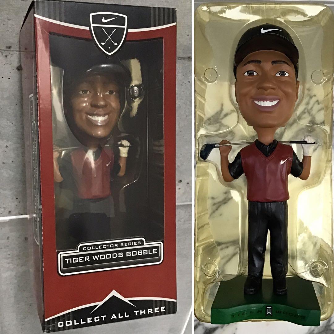 タイガーウッズ ボブルヘッド人形 2002年 UPPER DECK レア タイガーウッズ ボブルヘッド人形 2002年 UPPER DECK レア タイガー