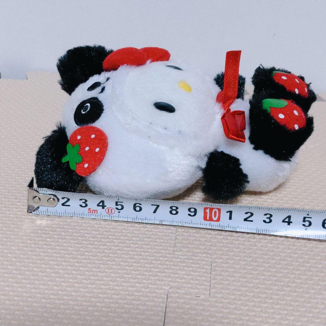 ハローキティ ぬいぐるみ パンダ いちご パンダキティ ぬいぐるみ