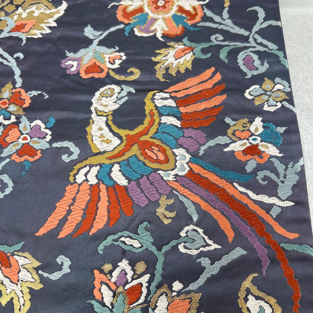 ペルシャ 更紗文】高級絹製 袋帯 鳳凰と花柄0123 - メルカリ