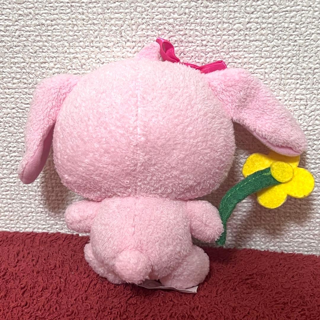 サンリオ シュガーバニーズ ももうさ おすわりぬいぐるみ マスコット