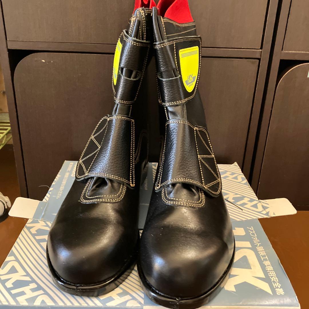 HSK レザー安全靴 黒/赤 舗装用安全靴 ノサックスHSKマジック【HSKマジック】 : シューズ