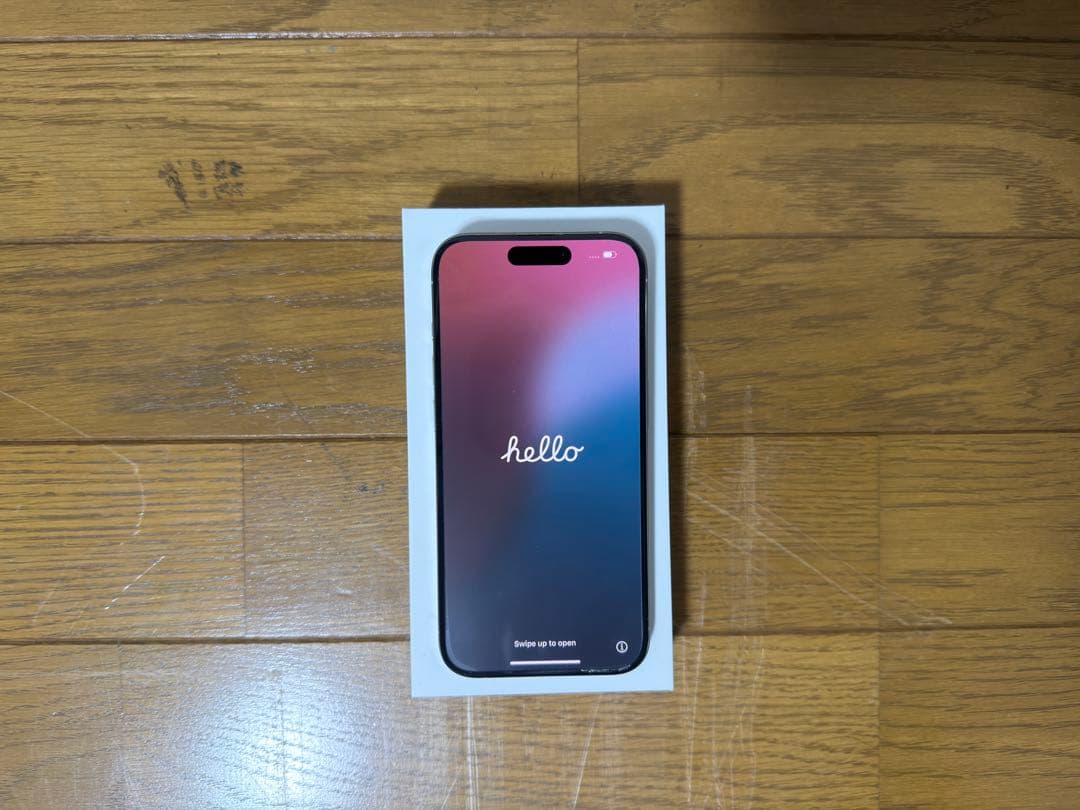 iPhone 15Pro 128GB SIMフリー ホワイトチタニウム