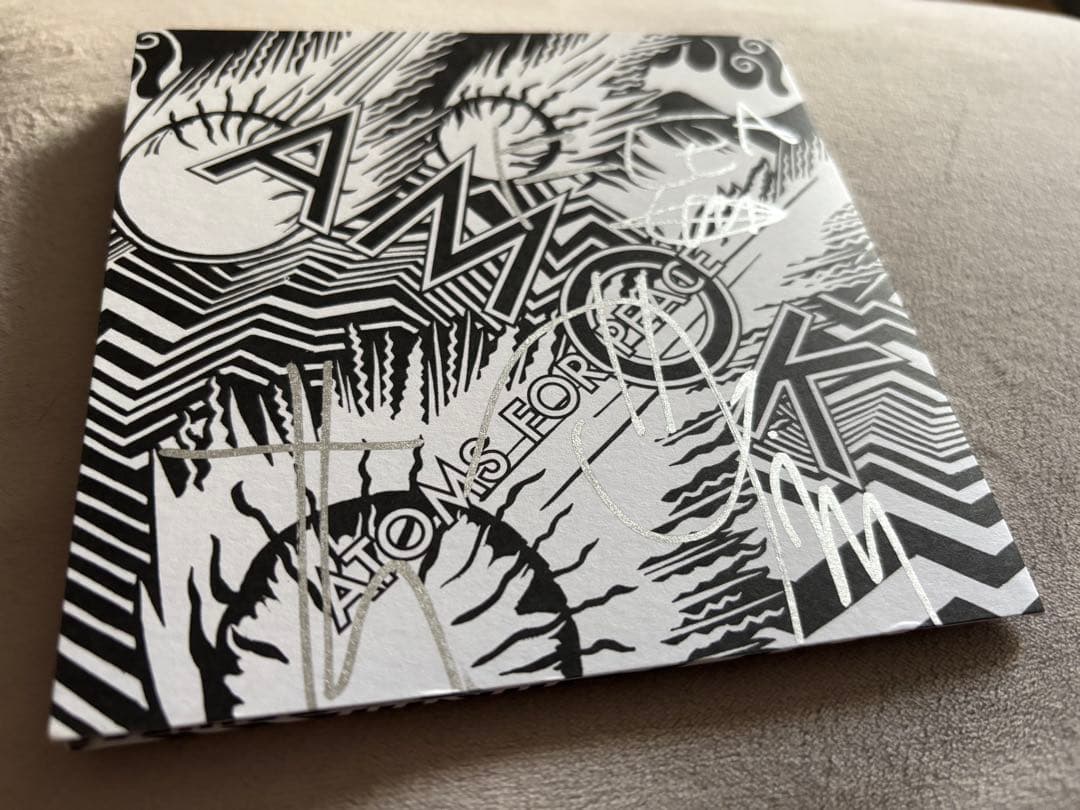 レア　トムヨークとフリーのサインAtoms for Peace AMOK CD Atoms For Peace - AMOK - Amazon.com Music
