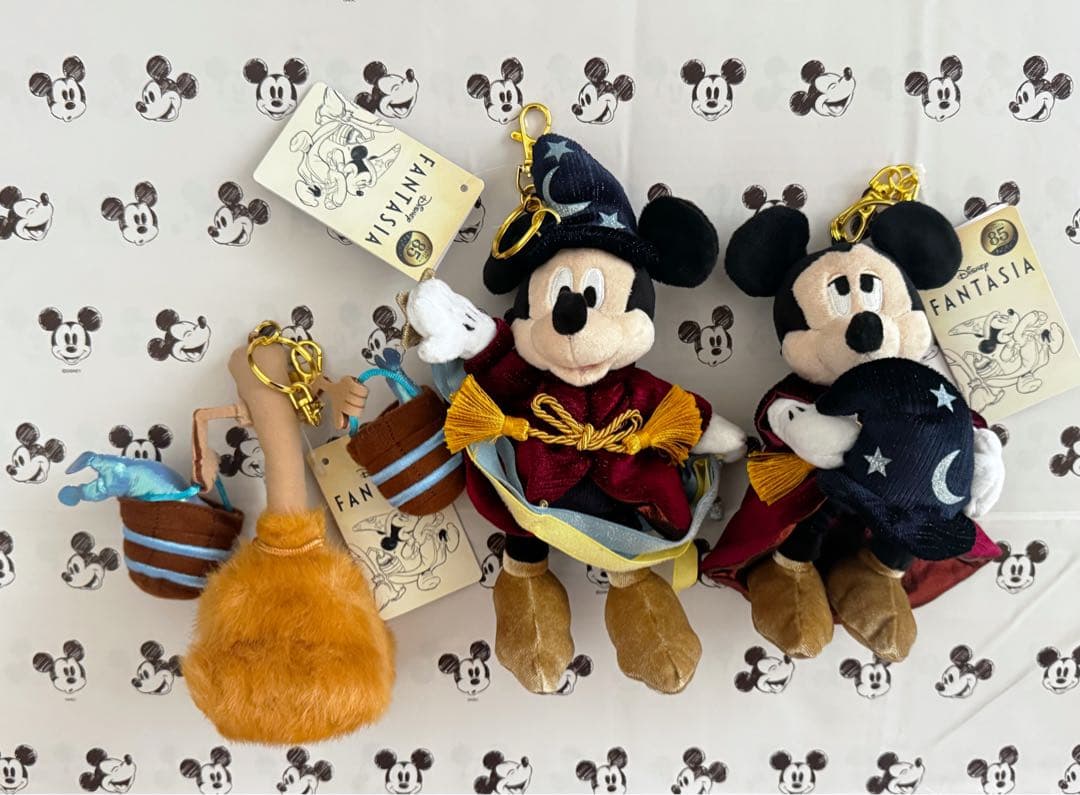 ディズニーストア ミッキー ファンタジア 85周年 3点