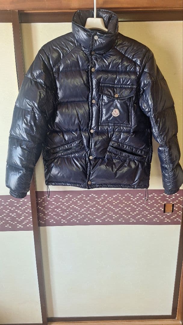 【最終値下げ】MONCLER モンクレールK2 ダウンジャケット ネイビー 中古・古着通販】MONCLER (モンクレール) K2ダウンジャケット ネイビー