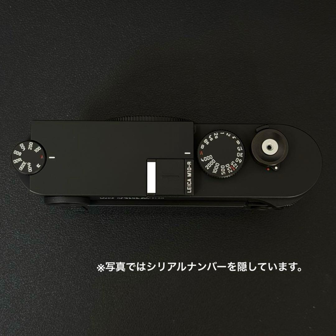 Leica M10-R ブラッククローム 極美品 A級 純正レザーケース付き