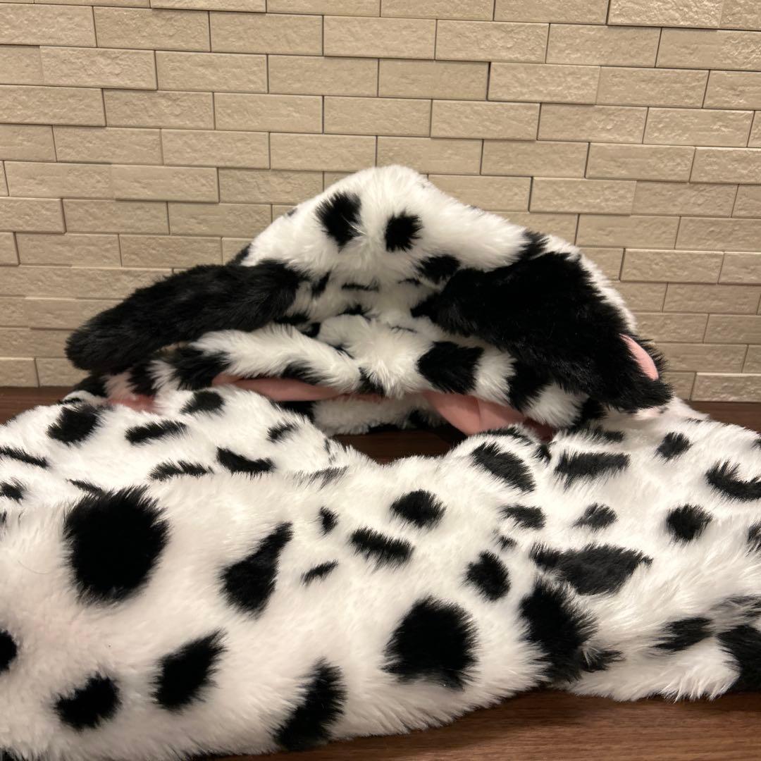 ディズニー101匹わんちゃんマフラーファンキャップ - メルカリ