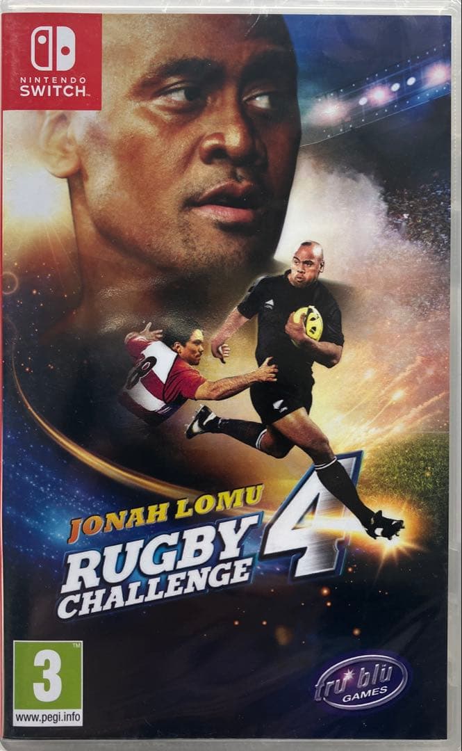 北米版ジョナ・ロムーラグビーチャレンジ4 Nintendo Switchソフト