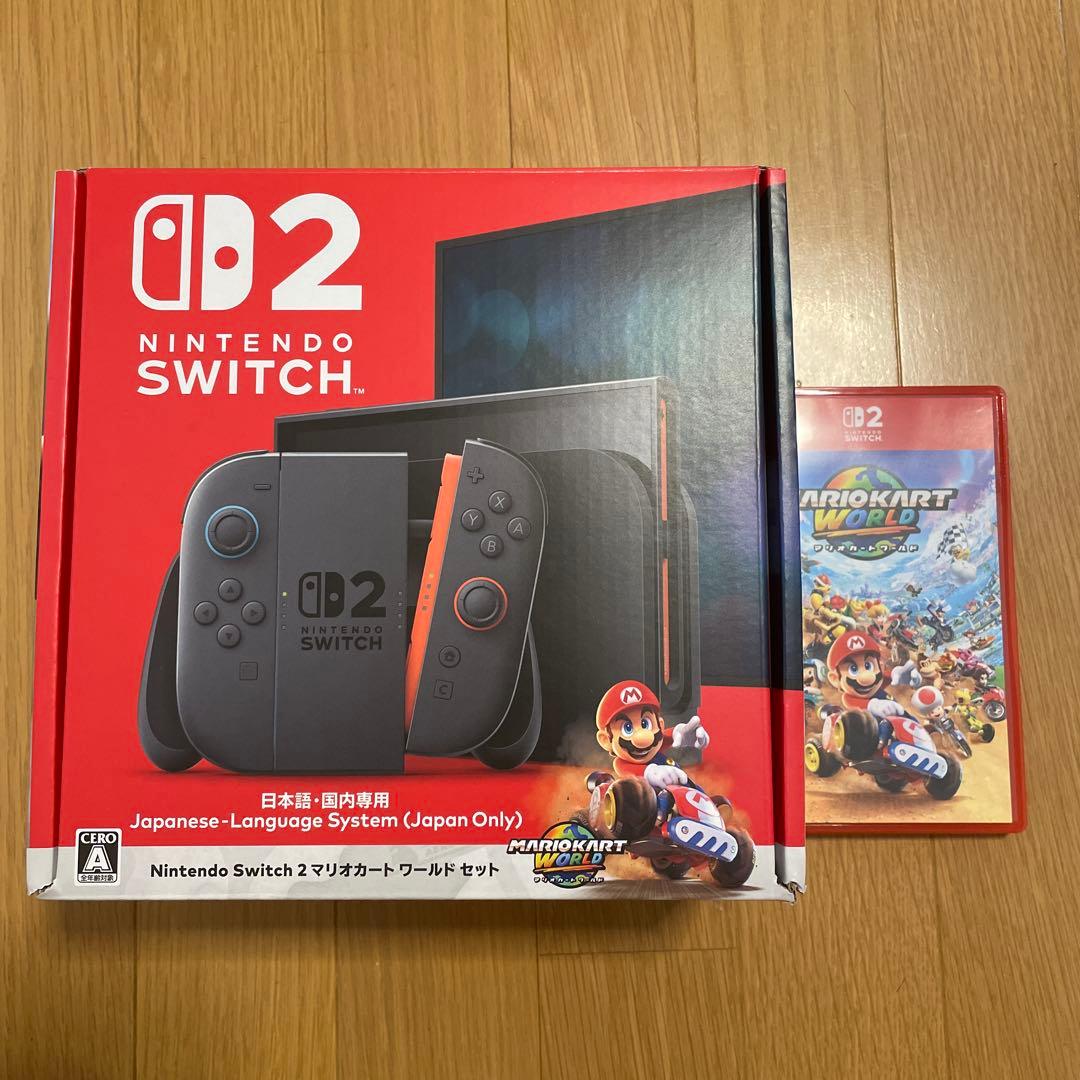 Switch2 マリオカートセット　本日発送可能 Amazon.co.jp: Nintendo Switch 2(日本語・国内専用) マリオカート