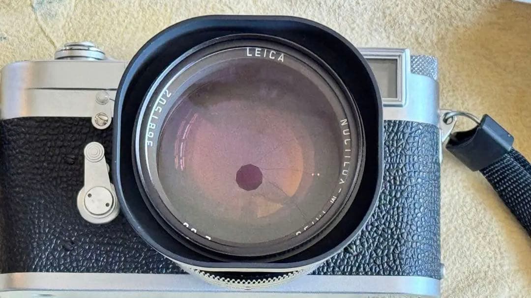 そら豆優遇なしLeica M-ノクティルックス 50mm F1. 純正UV付 - メルカリ