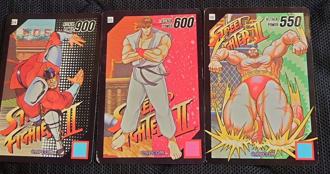 ストリートファイターII トレーディングカードセット 3枚 - メルカリ