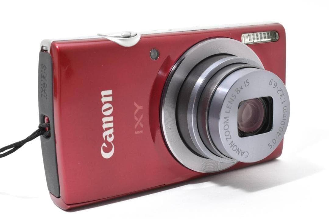 美品 キヤノン　Canon IXY 160 レッド 《箱・充電器付》＃A324