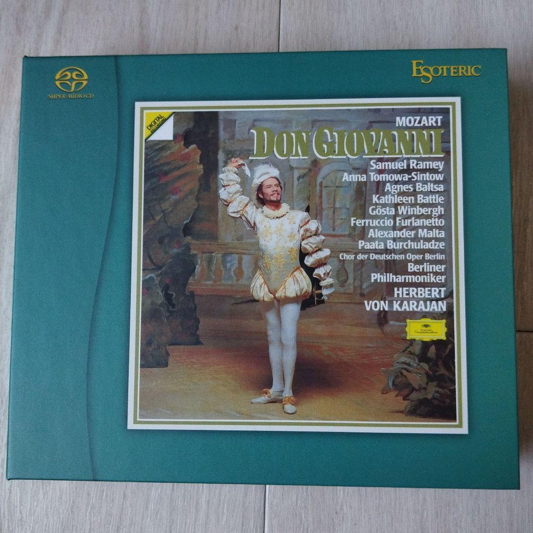 エソテリックSACD　カラヤン　モーツァルト ドン・ジョヴァンニ Amazon.co.jp: モーツァルト:歌劇「ドン・ジョヴァンニ」: ミュージック