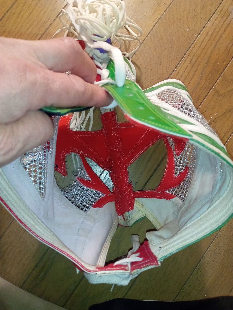 マスクとイベントと私｜BUSHI 即決！SHIIBA 本人使用済み試合用破れマスク