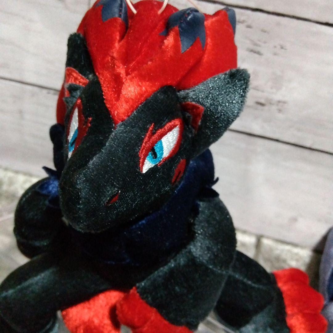 ☆レア？ポケモン ゾロア＆ゾロアーク 当時物 ぬいぐるみ ポケドール等