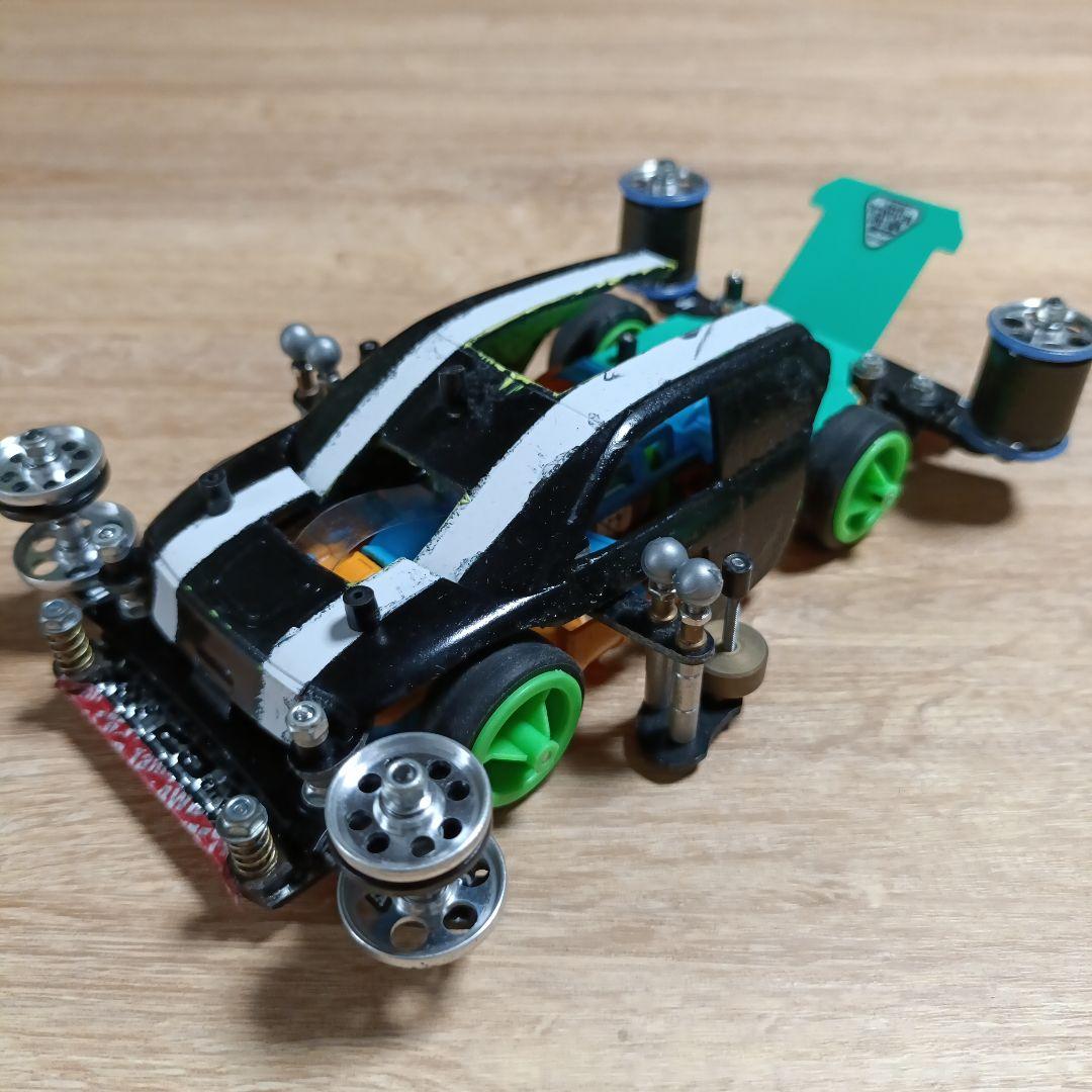 ミニ四駆 完成品 MSフレキ ATスラダン ボディ提灯 HONDA e - メルカリ