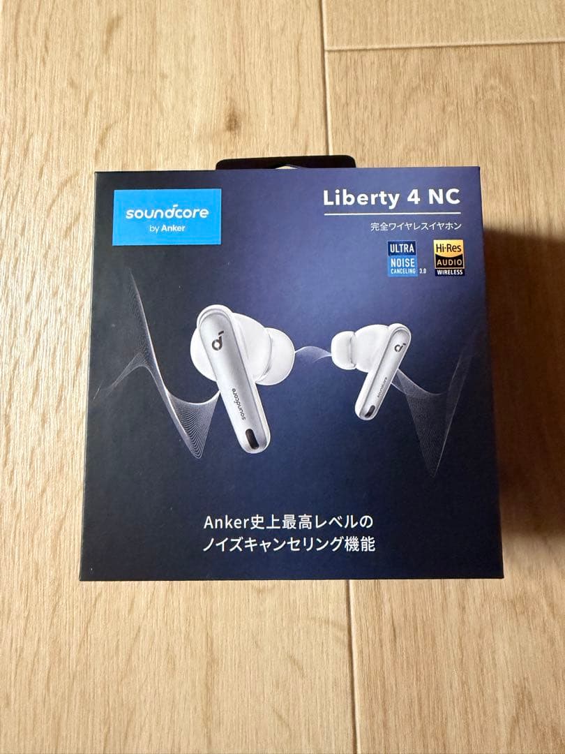 #68 Anker Liberty4NC ホワイト Amazon.com: Soundcore by Anker Liberty 4 NC Noise Cancelling