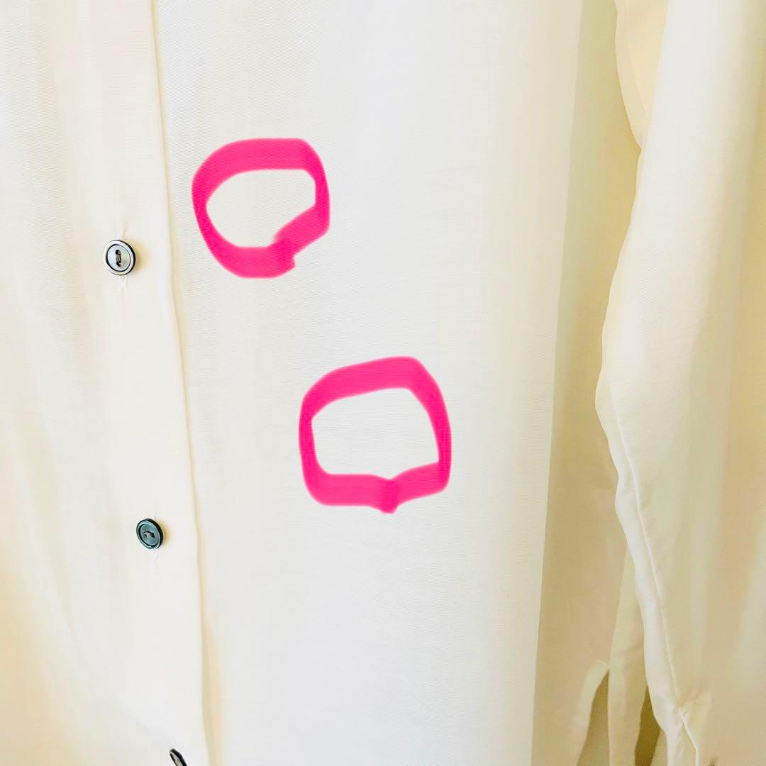 conte コンテ キュプラシルクシャツ ホワイト