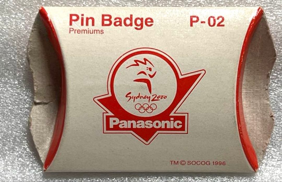 ピンバッジ Panasonic シドニー オリンピック2000年 2個セット - メルカリ
