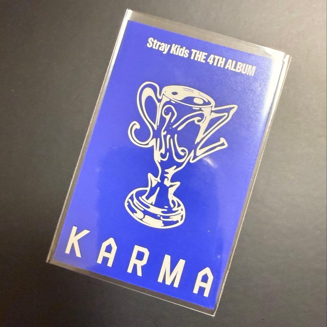 StrayKids KARMA 限定盤 封入トレカ ハン - メルカリ