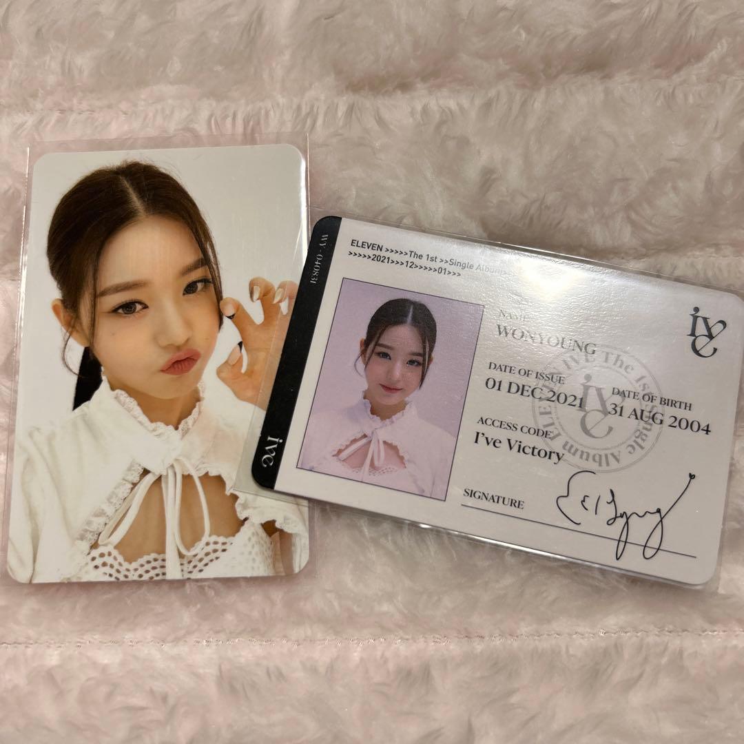 IVE ELEVEN ウォニョン トレカ - メルカリ
