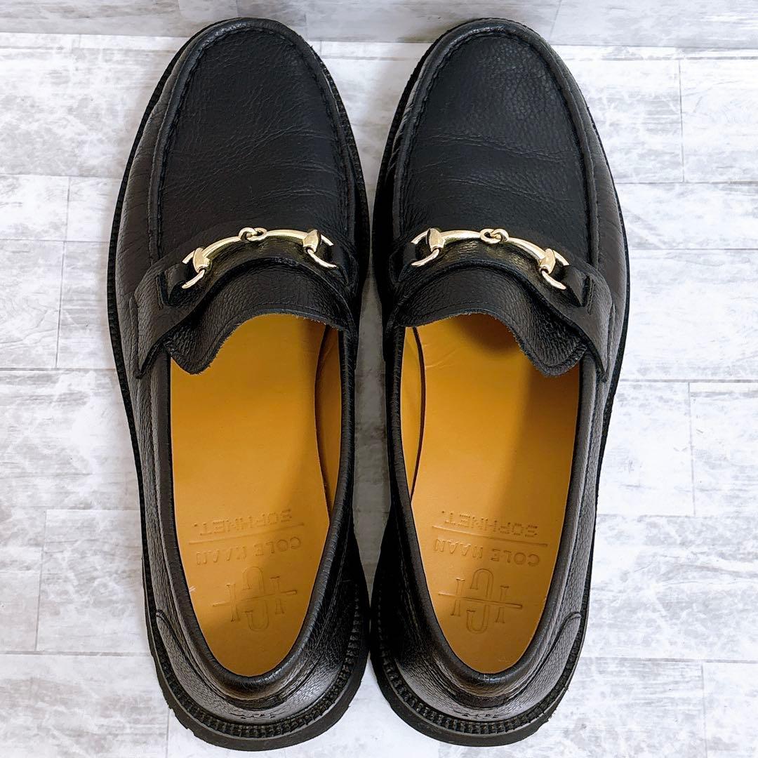 美品✨SOPHINET × COLEHAAN ビットローファー 26.5cm 黒