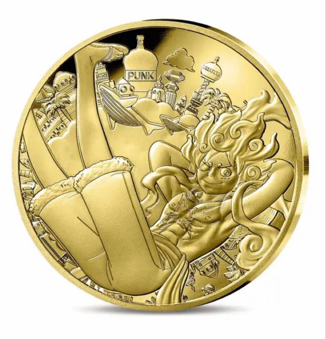 2025 フランスワンピース 50ユーロ プルーフ 1/4オンス 金貨 ルフィ③