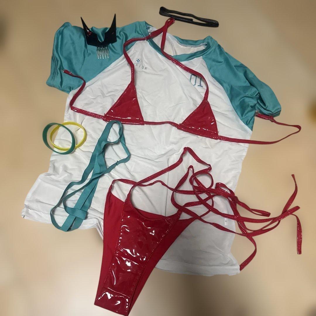 NIKKE ラピ　レッドフード　水着　コスプレ　衣装 勝利の女神：NIKKE ラピ：レッドフード 水着 コスプレ衣装