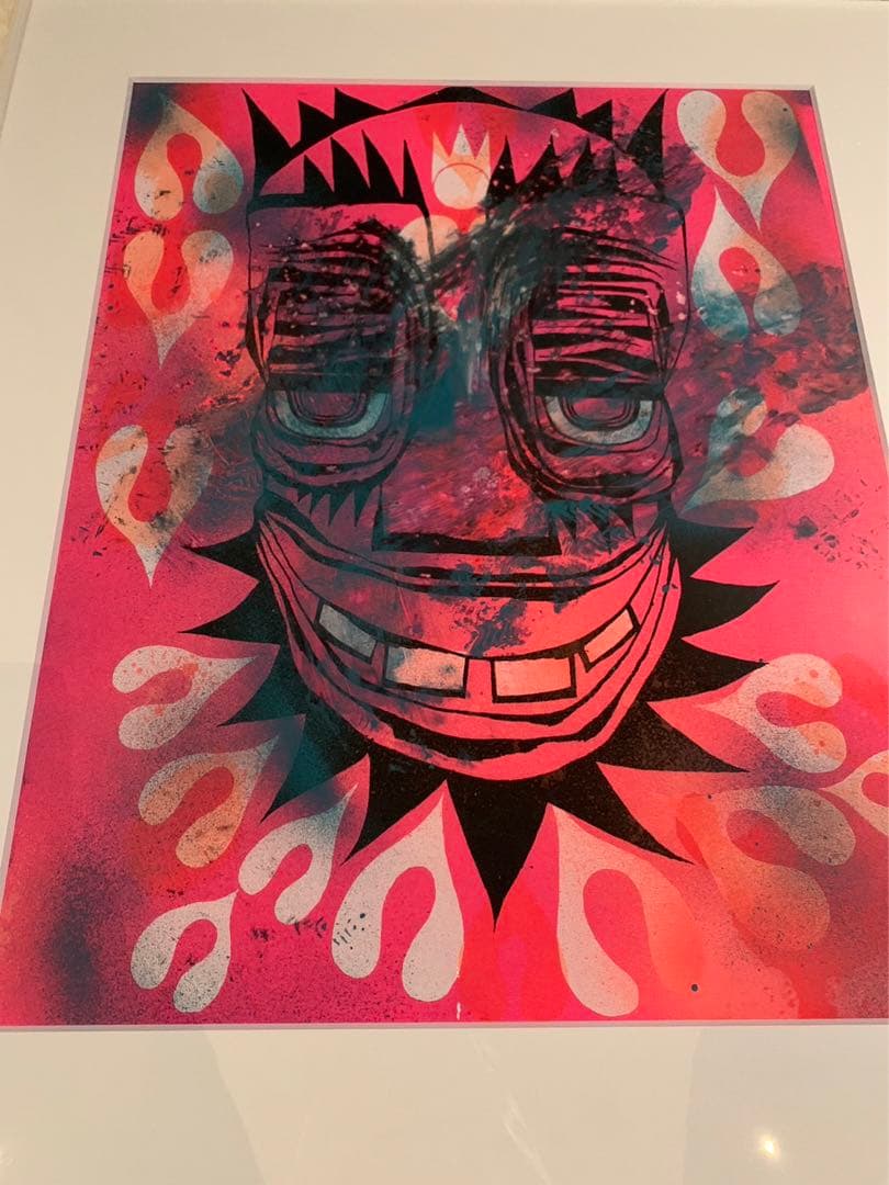 真作 PHIL FROST フィルフロスト 原画 supreme ステッカー 付 - メルカリ