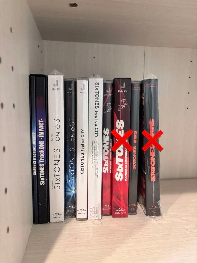 SixTONES LIVE DVD バラ売り可 - メルカリ