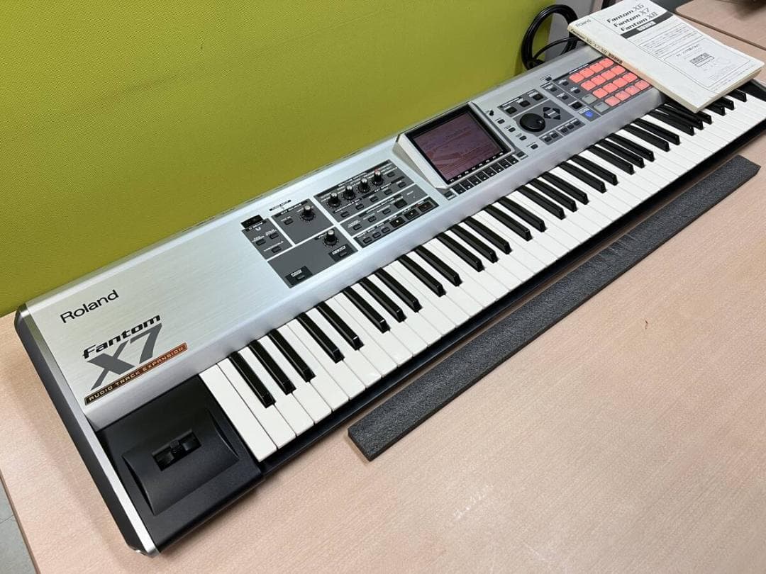 Roland シンセサイザー Fantom X7 メモリ音源ボード全スロット増設 中古】ROLAND / Fantom X7 AUDIO TRACK EXPANSION 【SN ZR90663