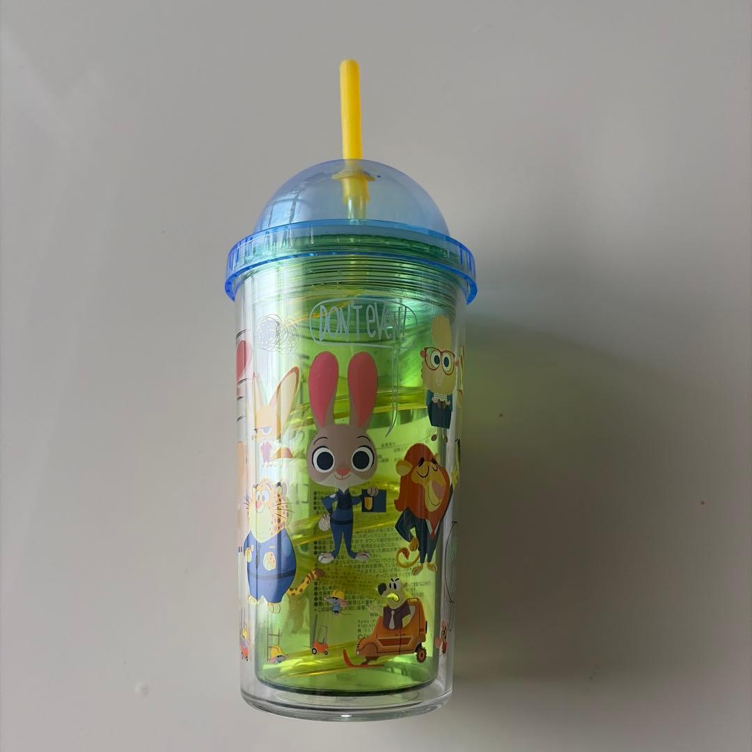 ズートピア ストロー付き タンブラー 未使用品 - メルカリ
