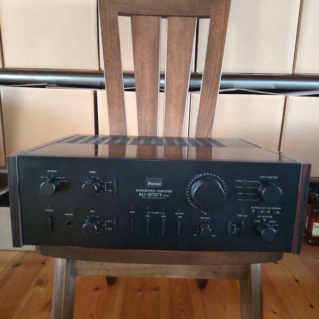 SANSUI AU-D707F EXTRA プリメインアンプ Sansui AU-D707F EXTRA Integrated Amplifier Masterpiece | eBay
