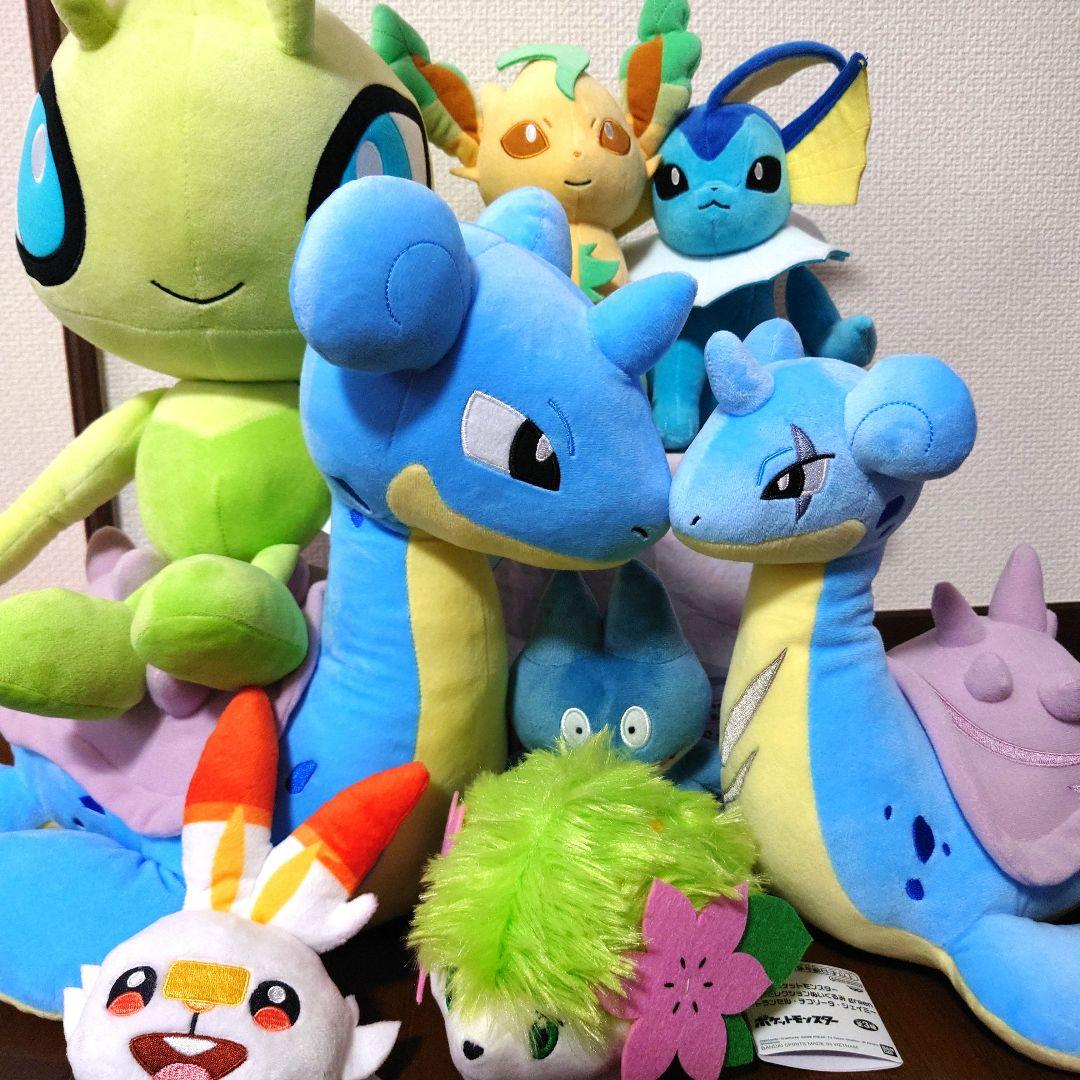 【値引きセール】ポケモン ぬいぐるみ 大人気 ラプラス　セレビィ　ゴンベ みやぎ応援ポケモン ラプラス｜三英貿易株式会社