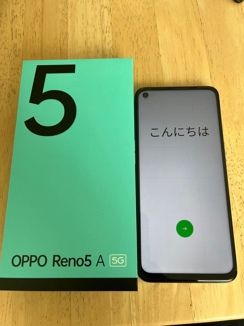 OPPO Reno5 A 5G アイスブルー 本体 - メルカリ