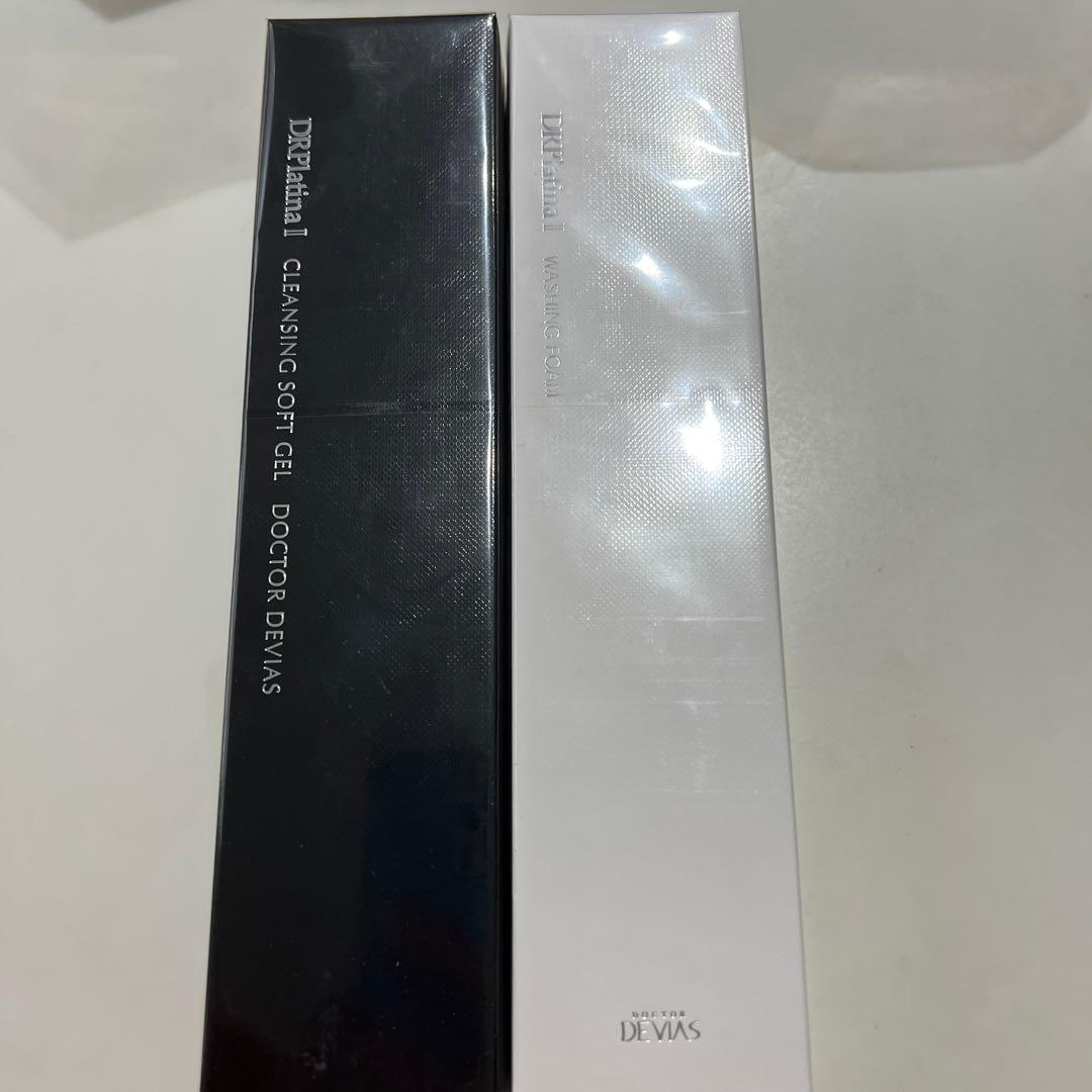 【未開封】ドクターデヴィアス　クレンジングゲル　ウォッシングフォーム DRデヴィアス プラチナ レア クレンジングゲルII&ウォシングフォームII