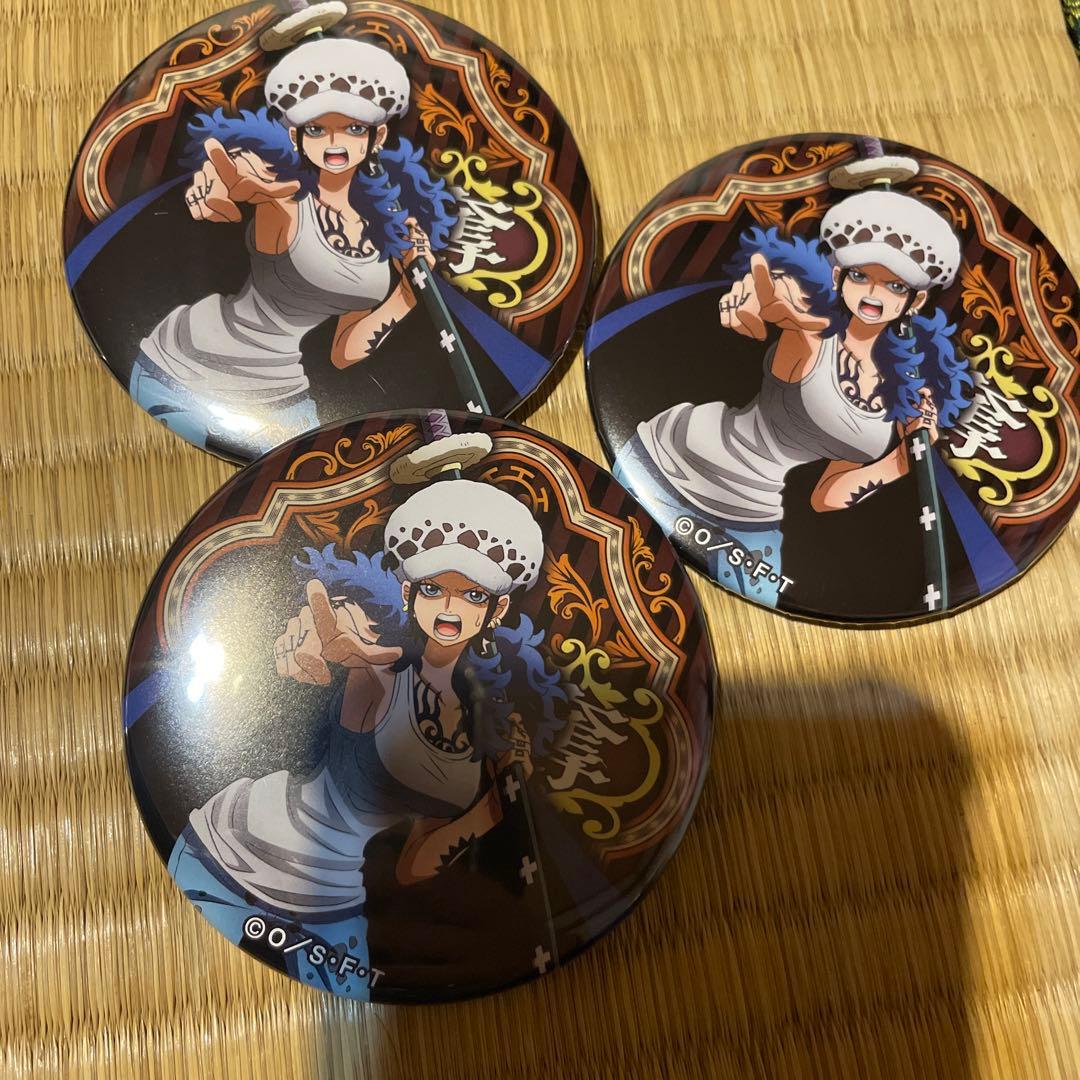 ワンピース 輩缶バッジ エッグヘッド ロー - メルカリ