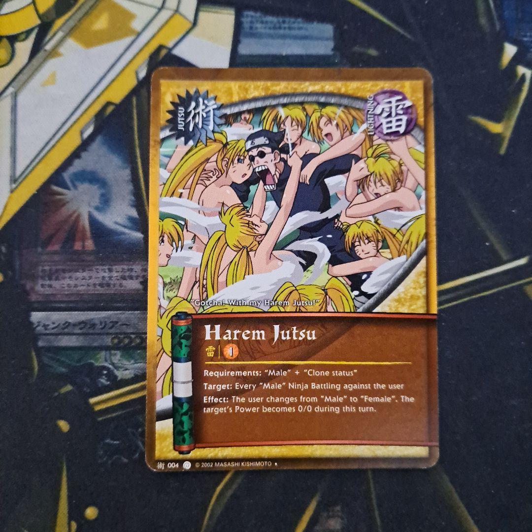 NARUTO ナルト カードゲーム トレカ 海外版 ハーレムの術 - メルカリ
