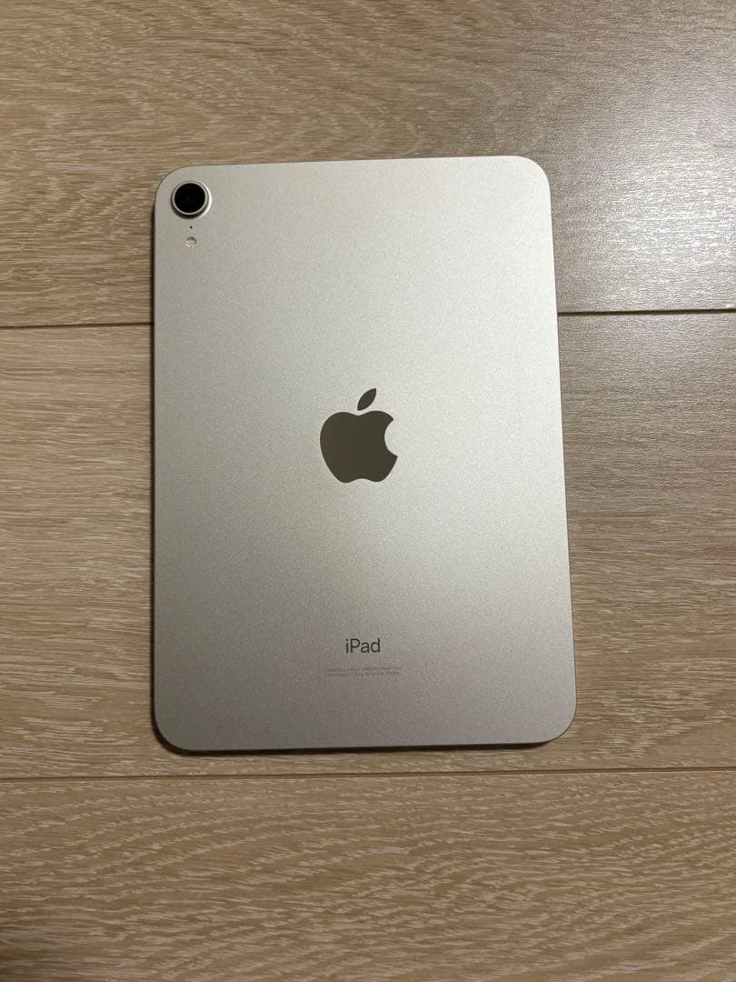 iPad mini 第6世代 256GB スターライト iPad mini 6 Wi-Fi + Cellular 256GB - スターライト [整備済製品