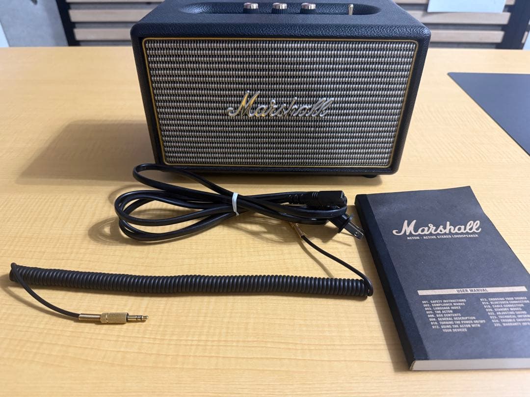 Marshall ACTON Bluetooth スピーカー マーシャルアクトン ACTON III – Marshall │ 完実電気株式会社 | KANJITSU DENKI CO.,LTD